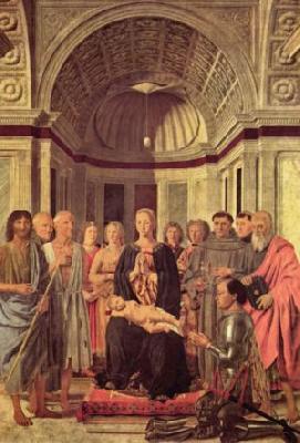 Piero della Francesca The Brera Madonna France oil painting art